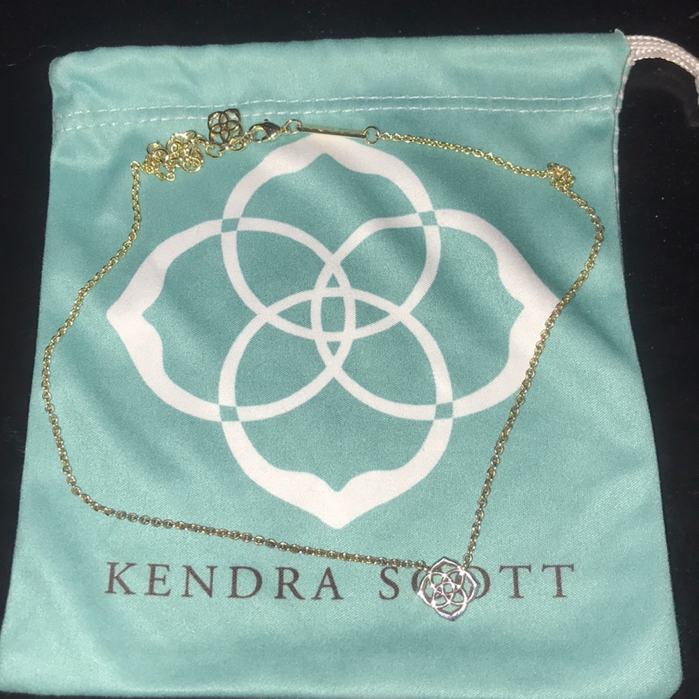Kendra Scott logo necklace